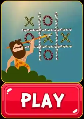 Tres en Raya Stone Age - Botón para jugar